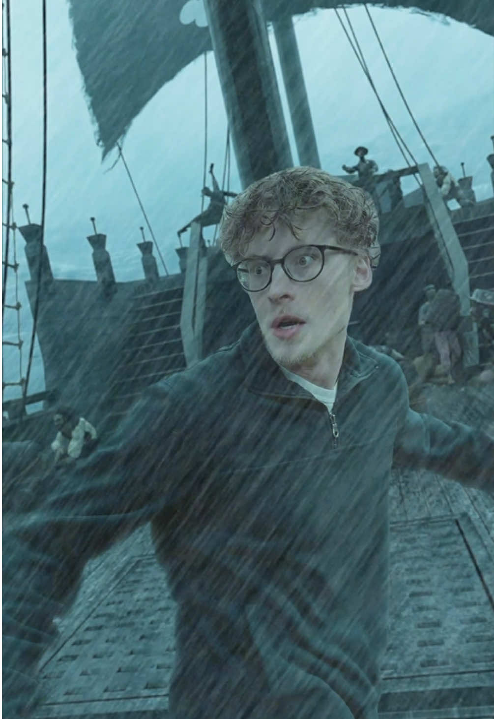 FULL BORE AND INTO THE ABYSS 🗣️ #piratesofthecaribbean #vfx 