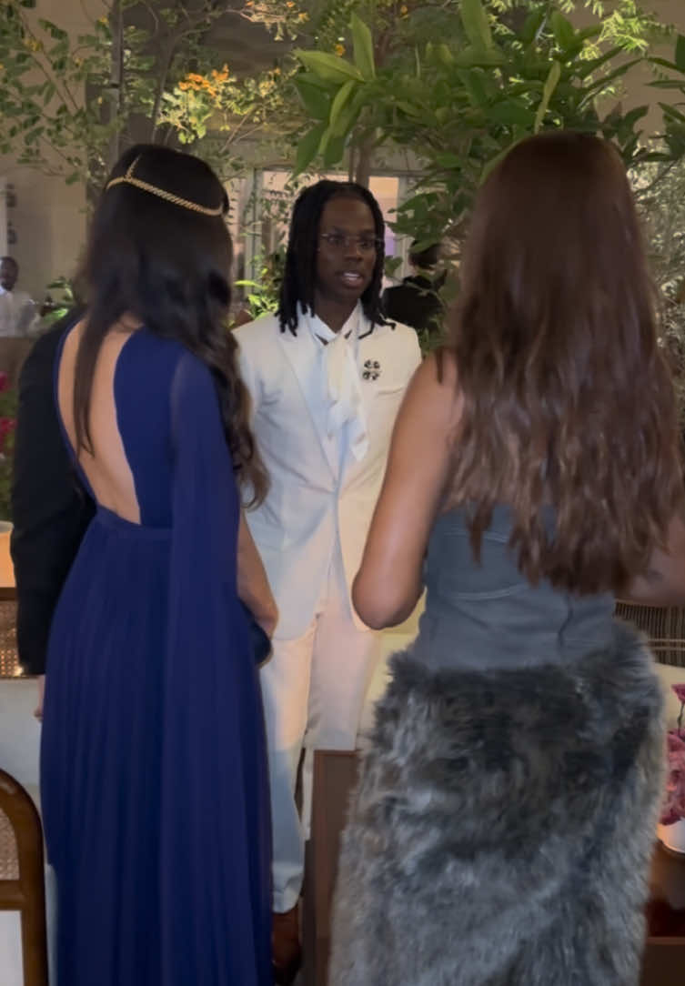 Rema at Franca Fund Gala Event in Qatar. #rema #ludmilla #remanews #heisremanewss #fyp 