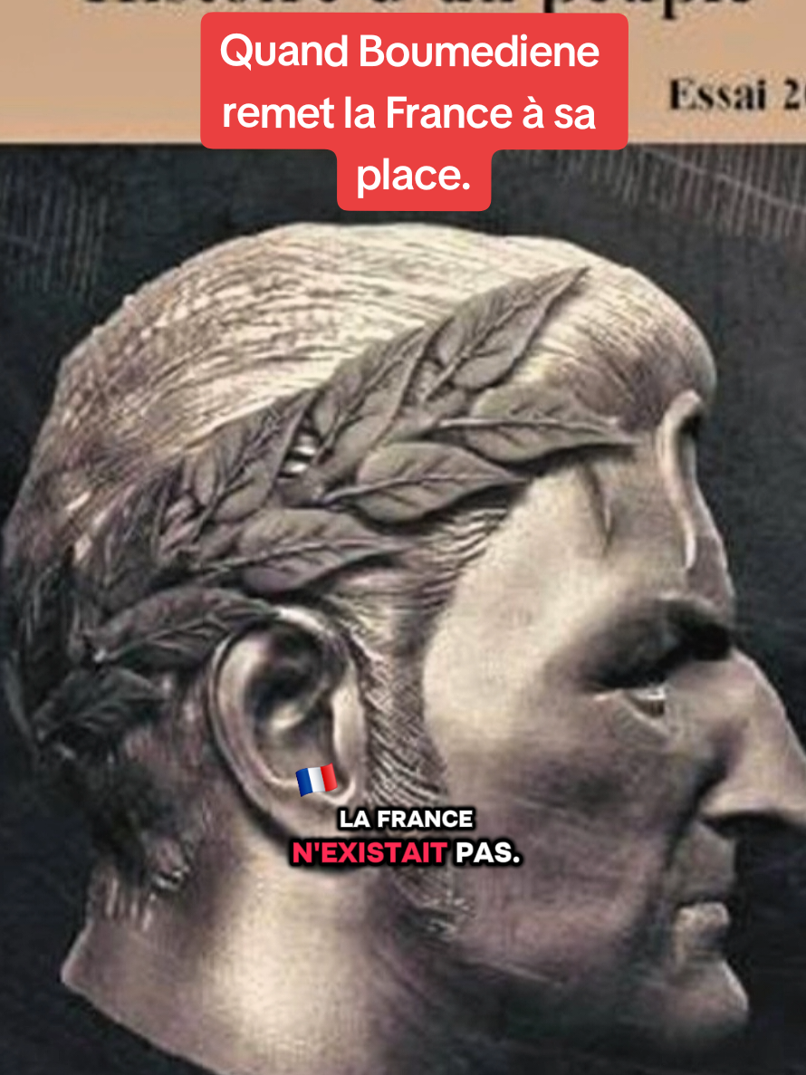 Quand Boumediene remet la France à sa place. #boumediene  #giscarddestaing #HistoireAlgérie  #fyp 