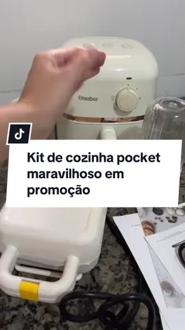 Comprei o kit maravilhoso da Gaboor✨ agora sim minha cozinha está ainda mais linda e com peças de qualidade! #tiktokshop #sanduicheira #airfryer #liquidificador #cozinha 
