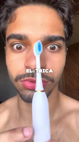 Você ainda usa escova manual ? 🤦🏻‍♂️😳🪥 #tiktokshop #escovaeletrica #dentes 