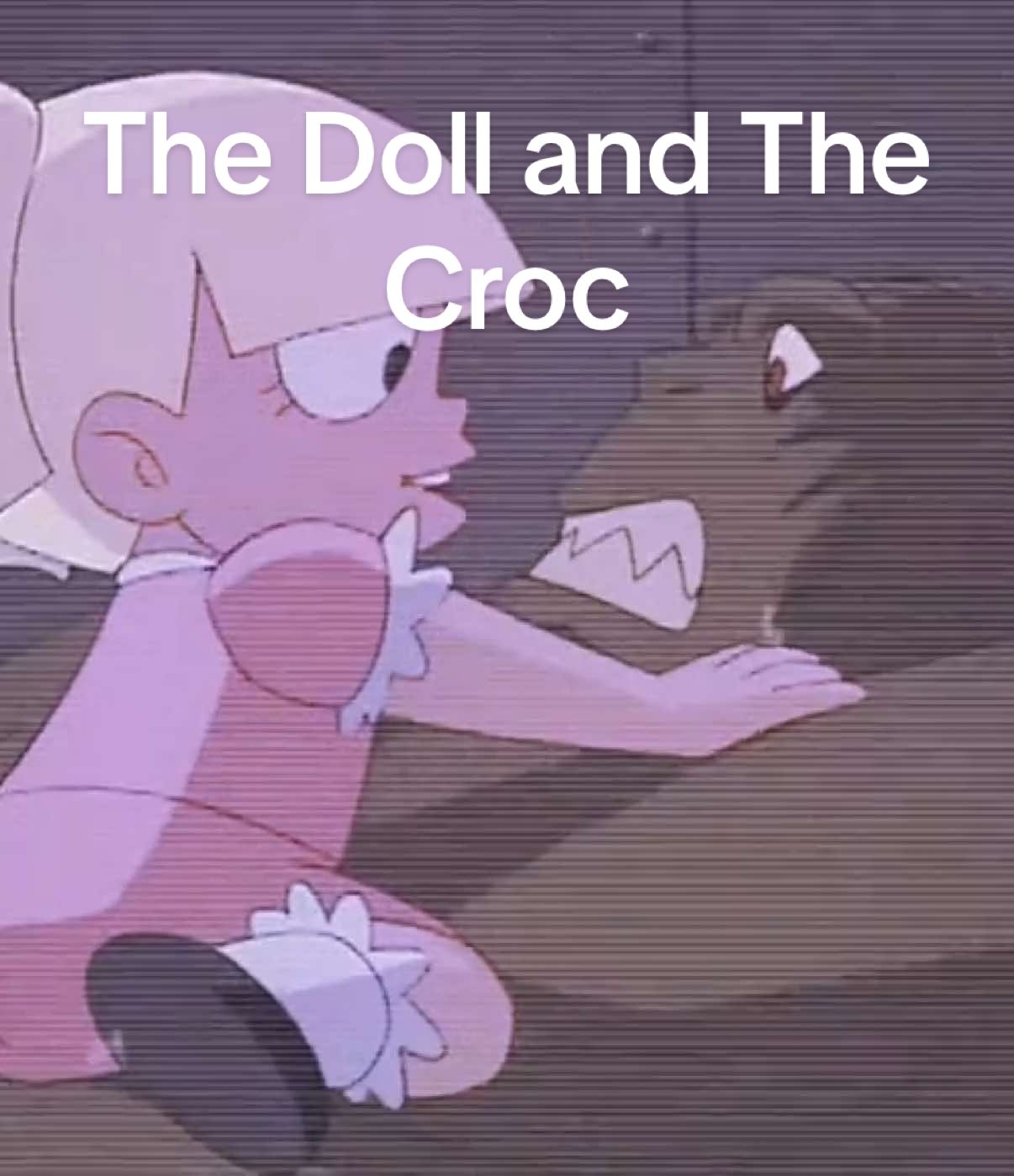 BABYDOLL: Yearning for love || Story of Croc pt. 1/2 || BATMAN: the animated series || #batman #dccomics #fyp #edit #clips 