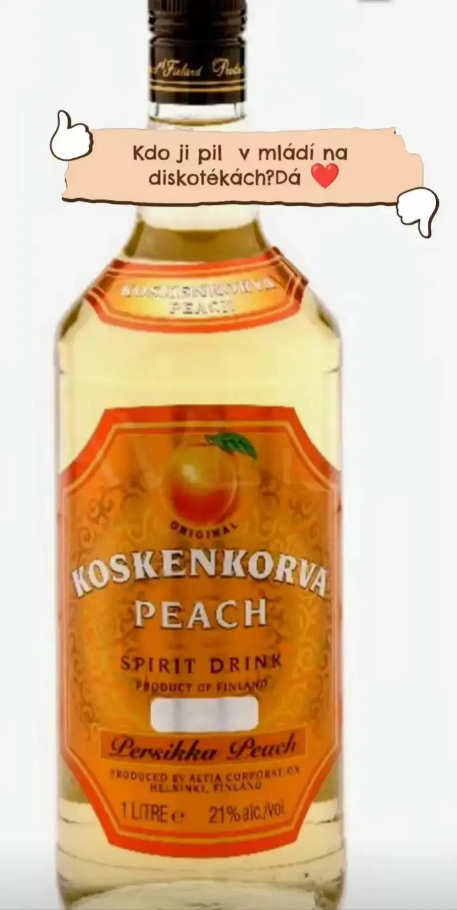 #vodka #kostenkorva #alkohol #peach 