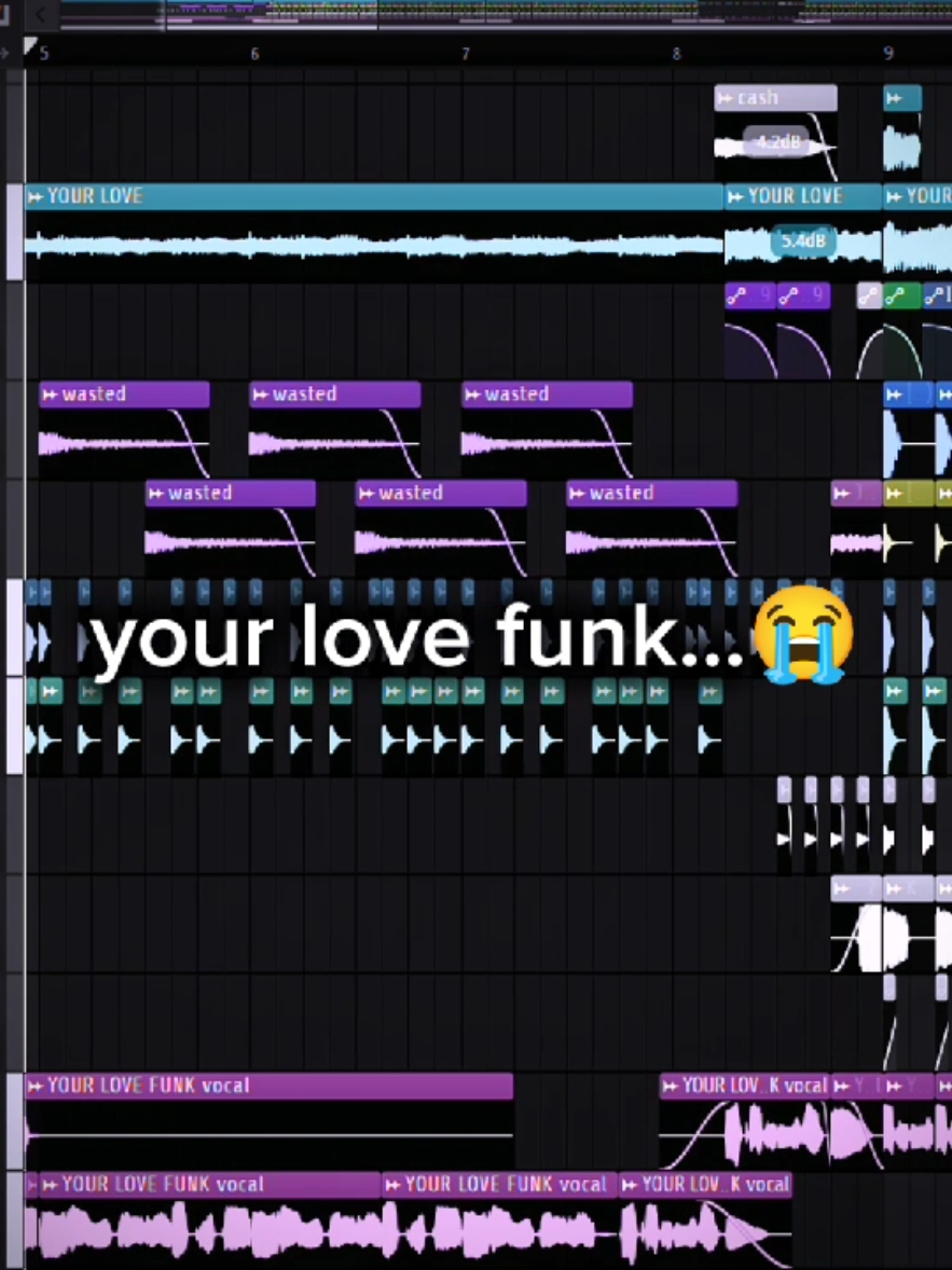song: YOUR LOVE FUNK (unreleased) #funk #brazilianphonk #phonk #edit #fyp 