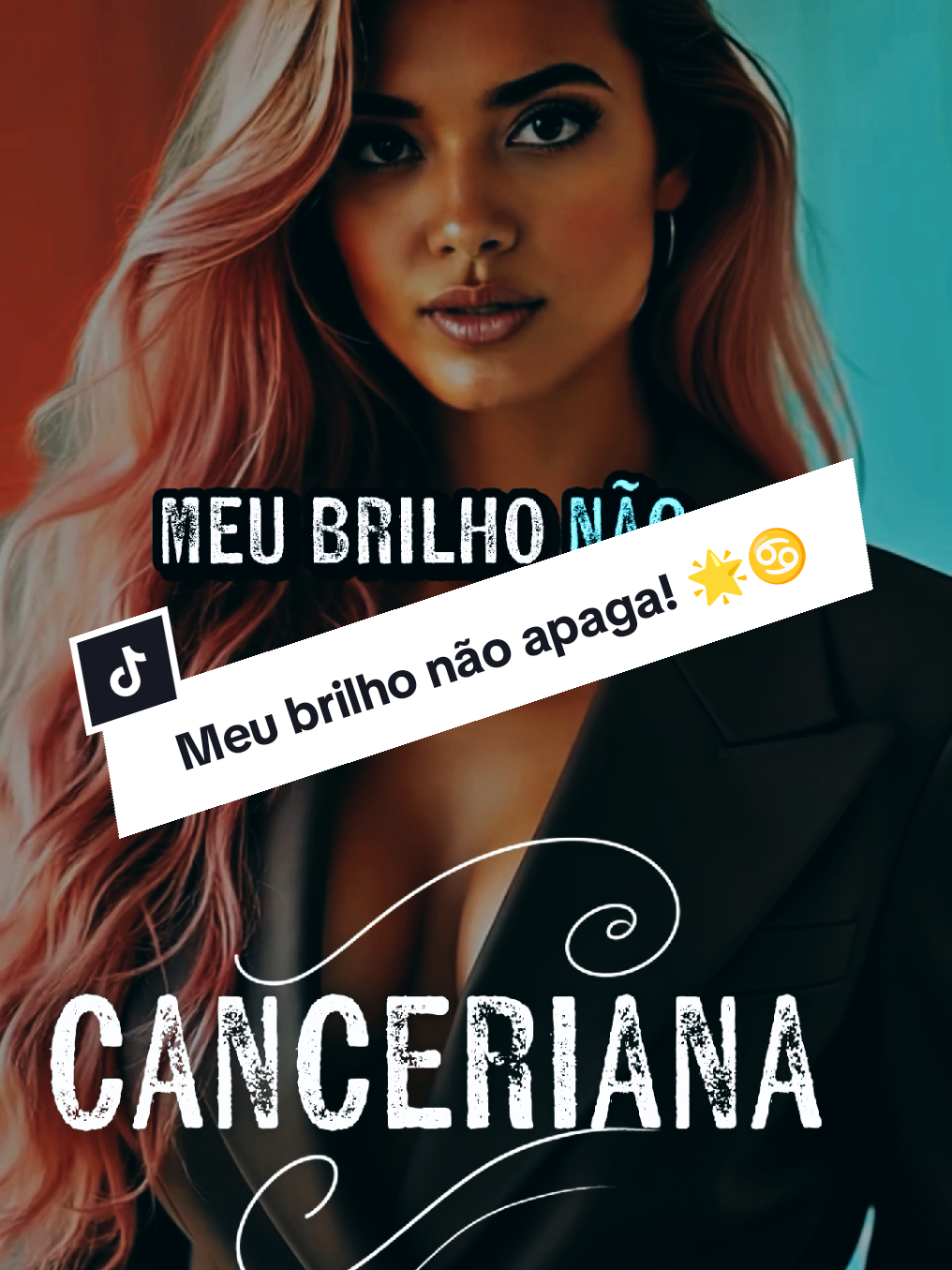O brilho da canceriana incomoda, mas nunca apaga. Quem nasceu pra iluminar, ilumina até no escuro. Comenta: Meu brilho não apaga. E segue a tropa canceriana. ♋✨ #TropaCanceriana #marciasensitiva  #SignoDeCancer #Cancer #Astrologia          