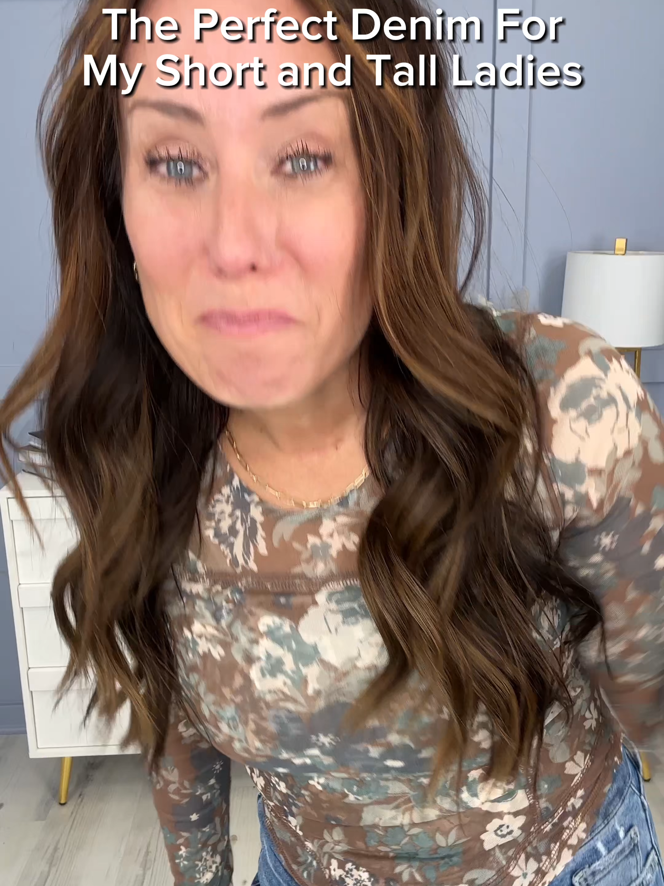 Short girls, tall girls, denim that gets you 👖💕 These jeans come cuffed, but you can snip 'em for your perfect length. Big fan of the chill vibe and subtle distressing. #tiktokshopblackfriday #cybermondayblackfriday #tiktokshopcybermondaysale