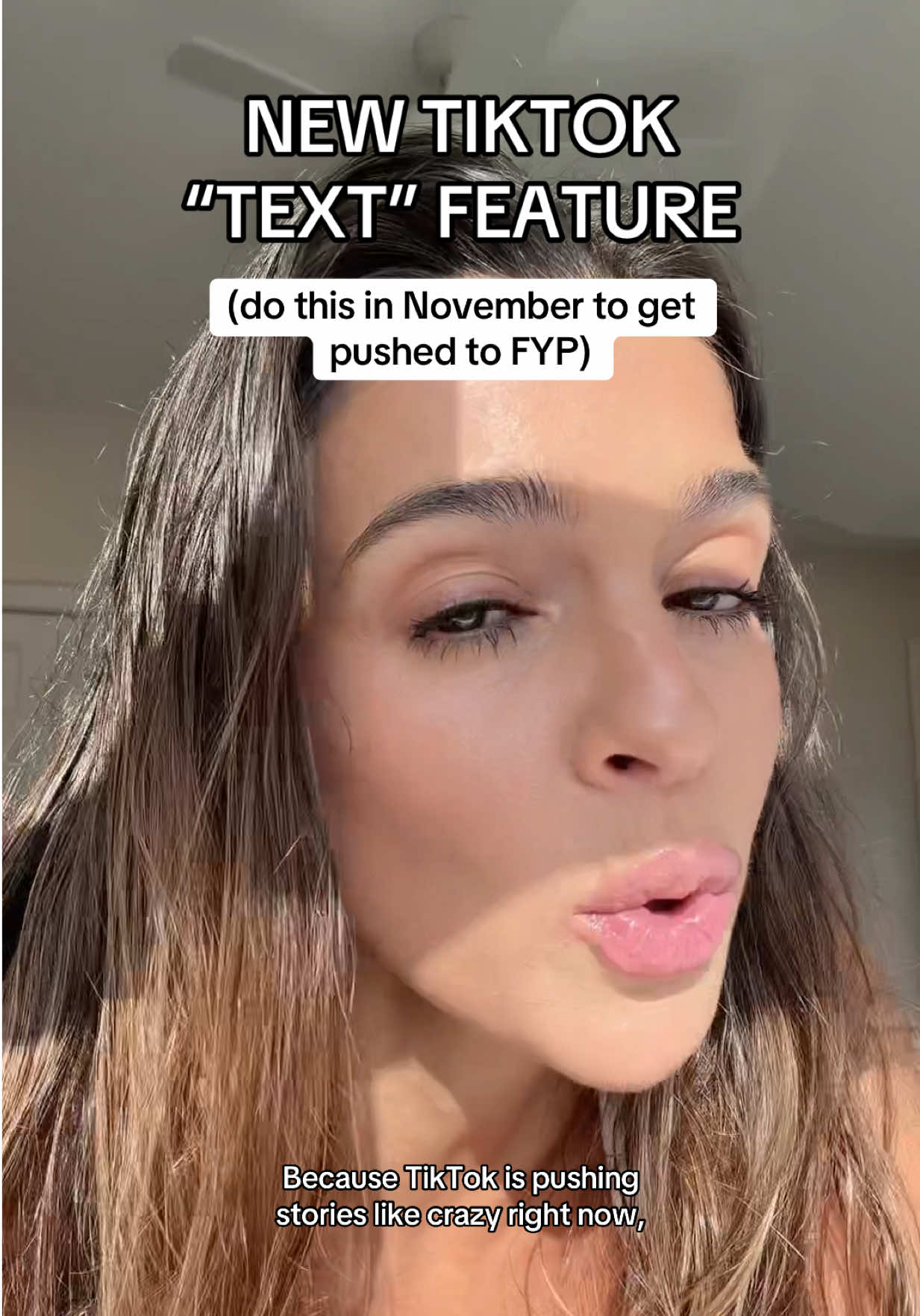 Tutorial included - why’d my face pop up like that 🤣🤣 #tiktoktips #smallcreator #tiktoktext 