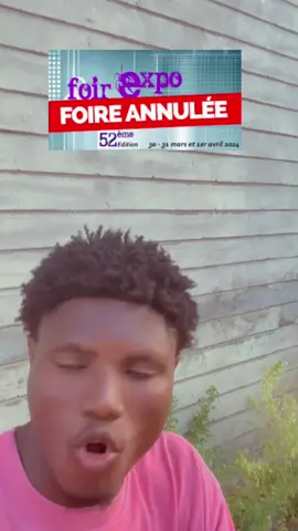 Foire anulé 🥺