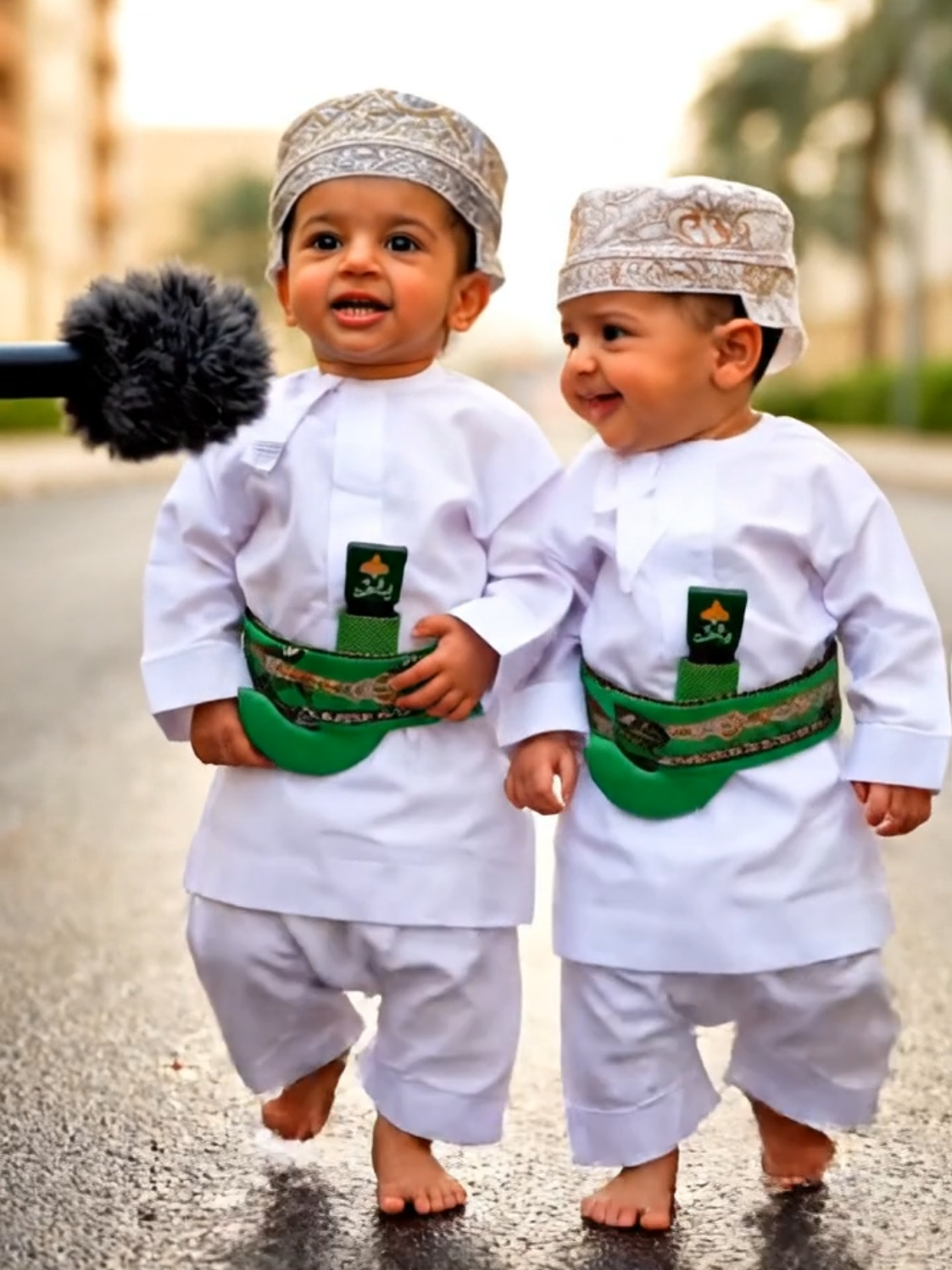 التوأم وسعود 😱😱 #الذكاء_الاصطناعي #اطفال #veo3 #توأم #meme #viral #fyp #اطفال_veo3 