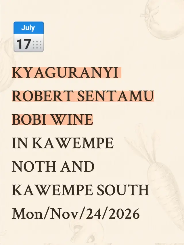 come one come all in KAWEMPE campaigns protest Vote 