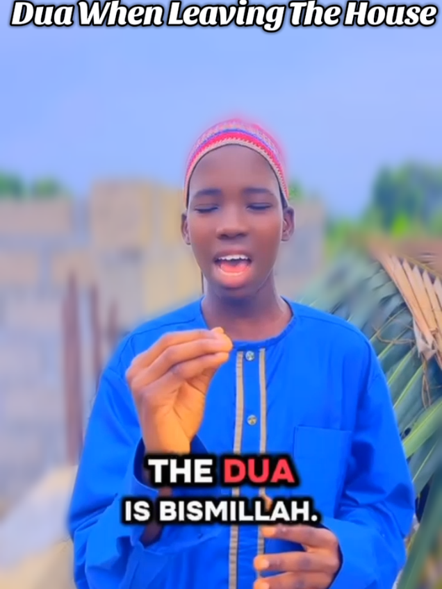Dua When Leaving The House #Dua #islamic_video #fyp #london @Brother Sulaiman Fariz 