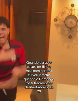 Seremos!❤️🖤 #flamengo #libertadores 