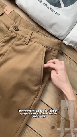 Calça sarja alfaiataria #calca #tiktokshop 