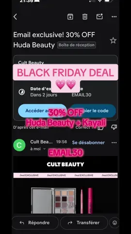 Bon plan blackfriday 2025 #makeup #hudabeauty 