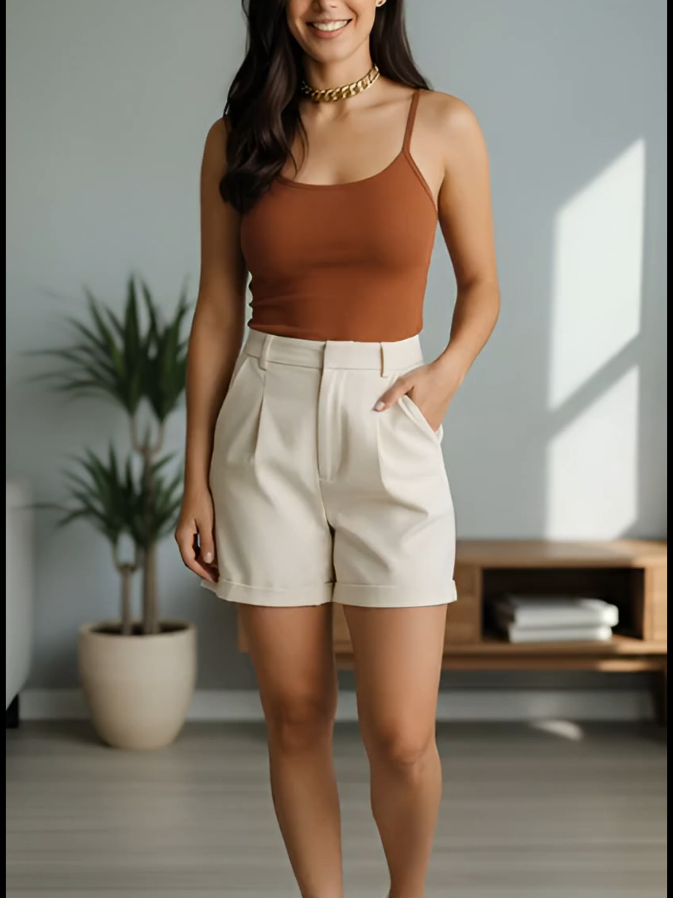 Short Social Alfaiataria Zara cintura alta elegante Short social de alfaiataria Zara com tecido poliéster, cintura alta, zíper lateral e caimento sofisticado. Perfeito para looks casuais ou de trabalho! 👖 Comenta SHORT que eu te mando o link. #alfaiatariafeminina #modafeminina #achadinhosdashopee #looksocial #achadinhos