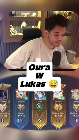Ini siapa orangnya woi si lukas 🤣 . . . #oura 