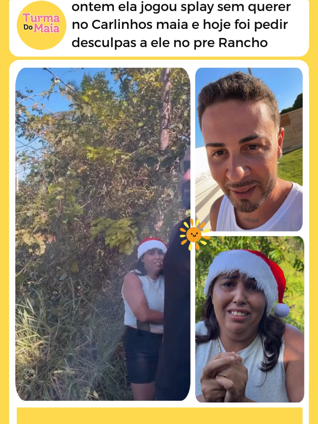 ontem ela jogou splay sem querer no Carlinhos maia e hoje foi pedir desculpas a ele no pre Rancho #carlinhosmaia #carlinhomaia #carlinhos #maianews #canaldocarlinhos #carlinhosmaiaoficial #carlinhosmaiaoriginal #carlinhosmaiastores #storescarlinhos #turmadocarlinhos #videoscarlinhosmaia #carlinhosmaiaofici #carlinhosmaiaa #ranchodomaia #AndreBaraoHX #hypexcortes  @carlinhos @hypex.cortes @andrebaraoab @nubank