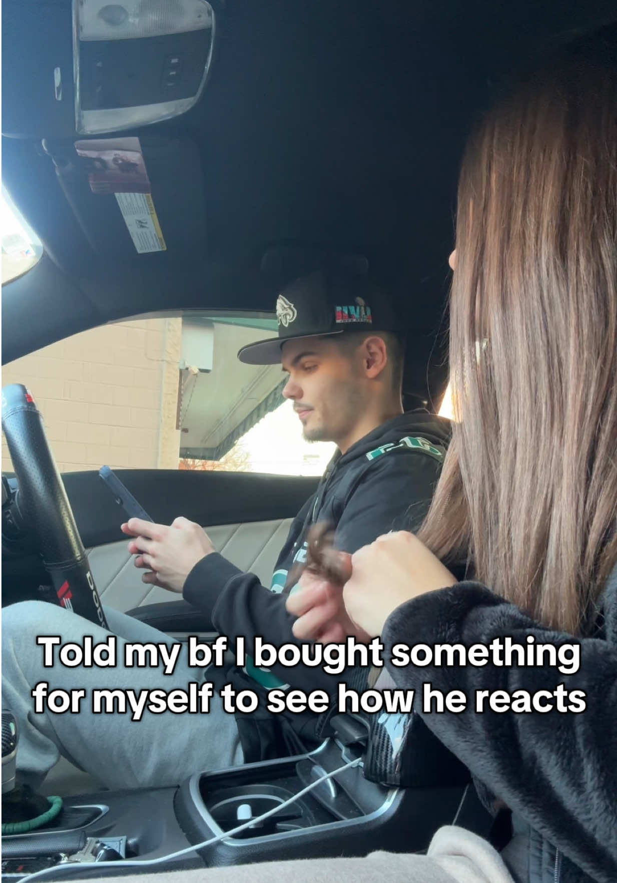 he passed i’d say! lol I sent him his 45$ back 😁🤭 @Maeve and Ryan @Maeve Arena  #coupleprank #ryandmaeve #fyp #harmlessprank #couplecomedy 