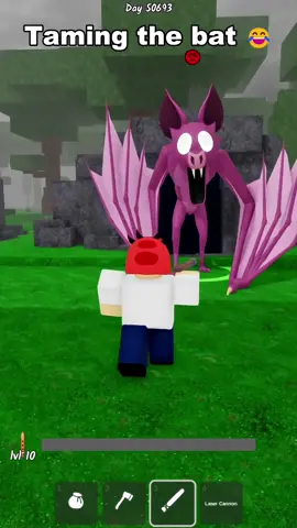 Taming the Bat in 99 Nights in the Forest 😂 