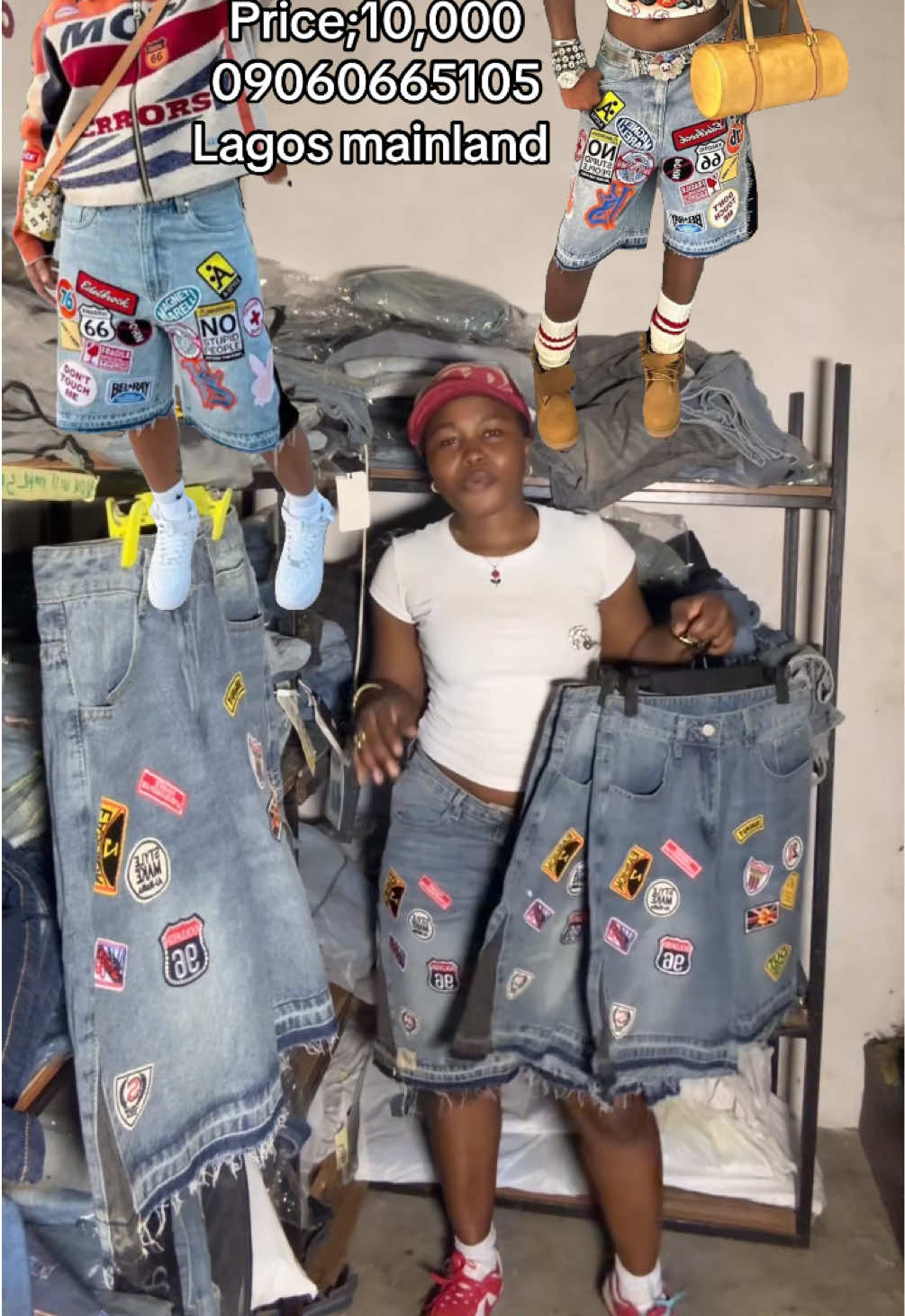 We deliver nationwide  Lagos mainland ebute metta  #fashionbydara #baggyjeans #newarrivals #jeanvendorinlagos #jeans 