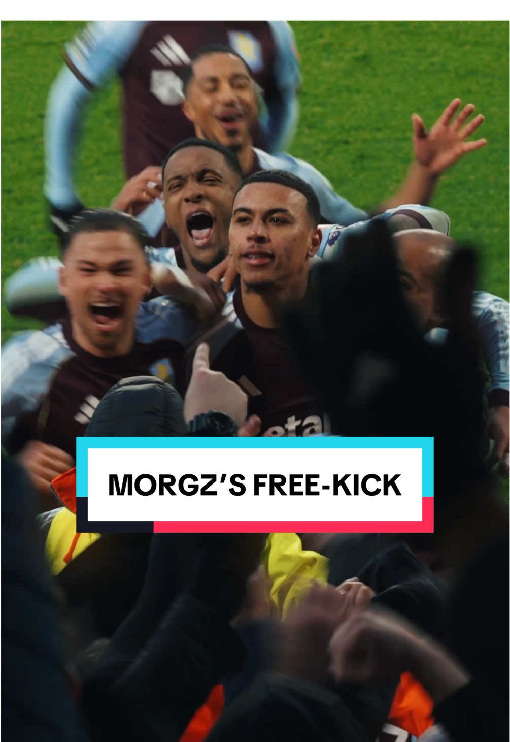 #MorganRogers, that was some free-kick 🤤 #astonvilla #PremierLeague 