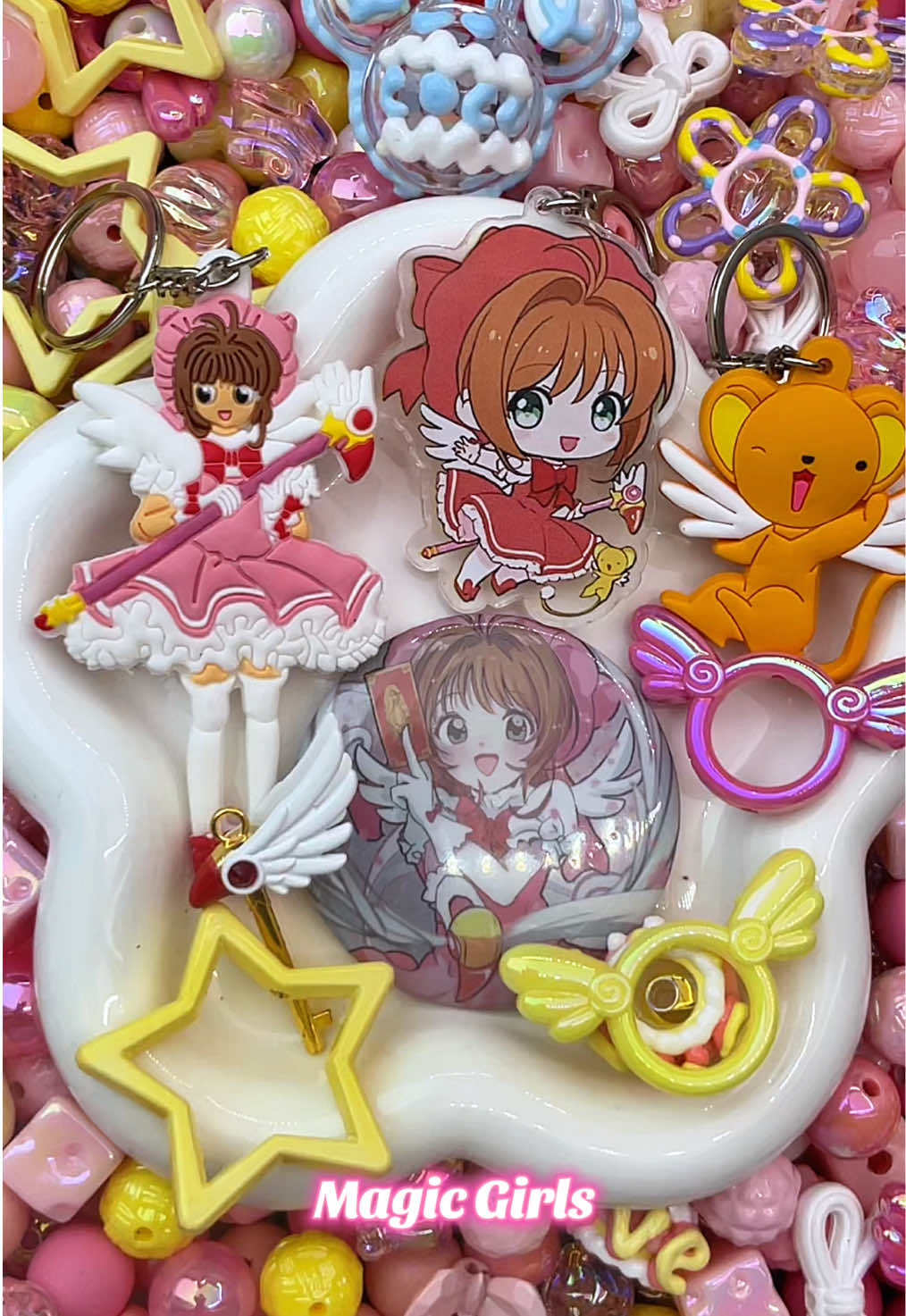 Magic Girls #beads #DIY #packingtime #pretty #cute #flowers 