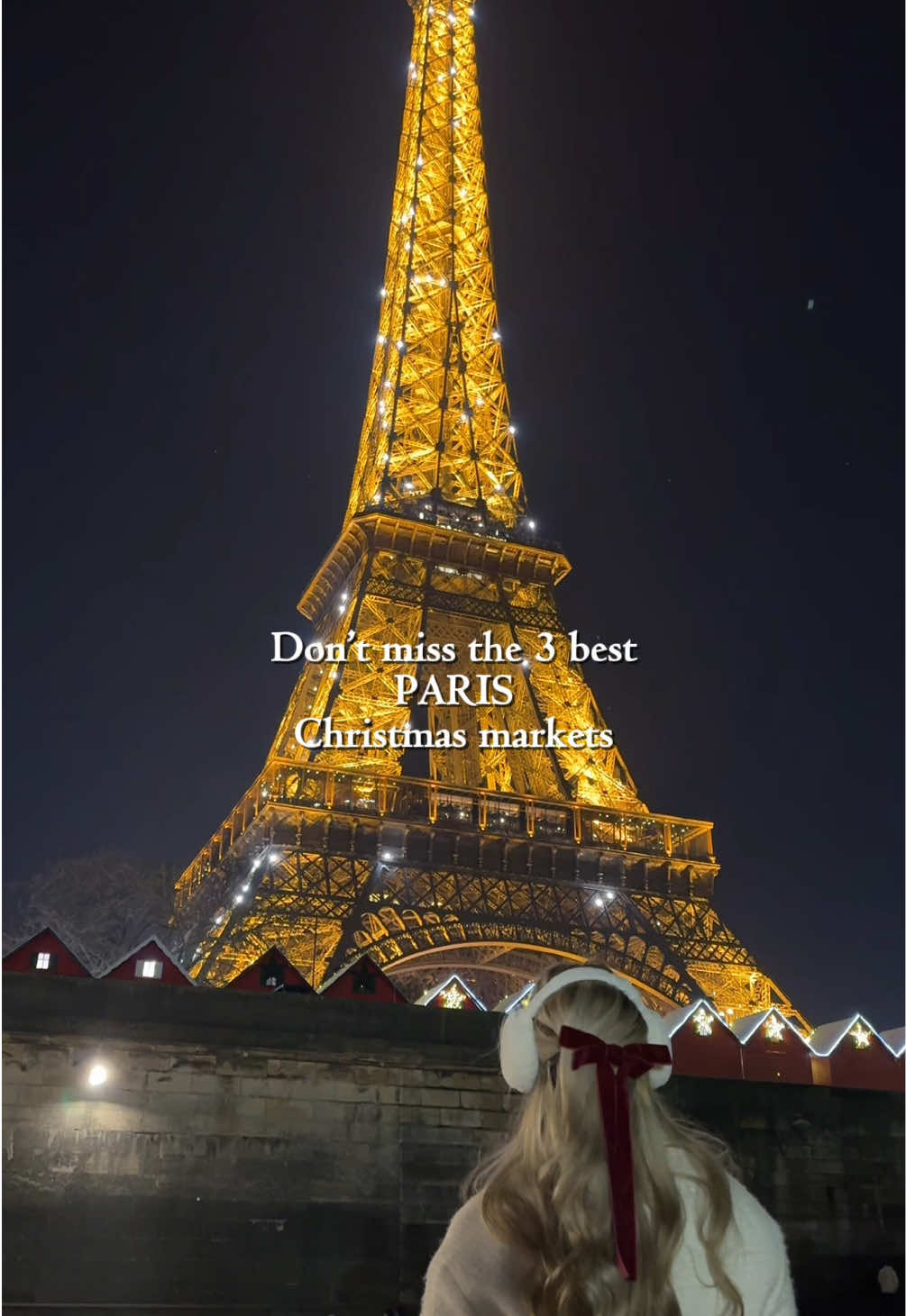Christmas in Paris is so magical save so you don’t miss out on the best parts! 🗼🇫🇷🎄 LA MAGIE DE NOËL – JARDIN DES TUILERIES Address: Jardin des Tuileries, 75001 Paris   Vibe: This is Paris’s biggest Christmas market think glowing chalets, rides, a Ferris wheel, and a cozy ice rink under festive lights.   MARCHÉ DE NOËL NOTRE-DAME Address: Square René-Viviani, Quai Montebello, 75005 Paris   Vibe: A small, charming artisan market tucked next to Notre-Dame full of handcrafted gifts, warm treats, and a really intimate, artsy feel.   VILLAGE DE NOËL – TOUR EIFFEL Address: Quai Jacques Chirac, 75007 Paris   Vibe: A riverside Christmas village right by the Eiffel Tower, with about 60 cozy chalets, food trucks, mulled wine, and artisan gifts. magical, festive, and intimate.  #chri#christmasinparisi#parisf#eiffeltoweri#parischristmasmarketd#jardindestuileries