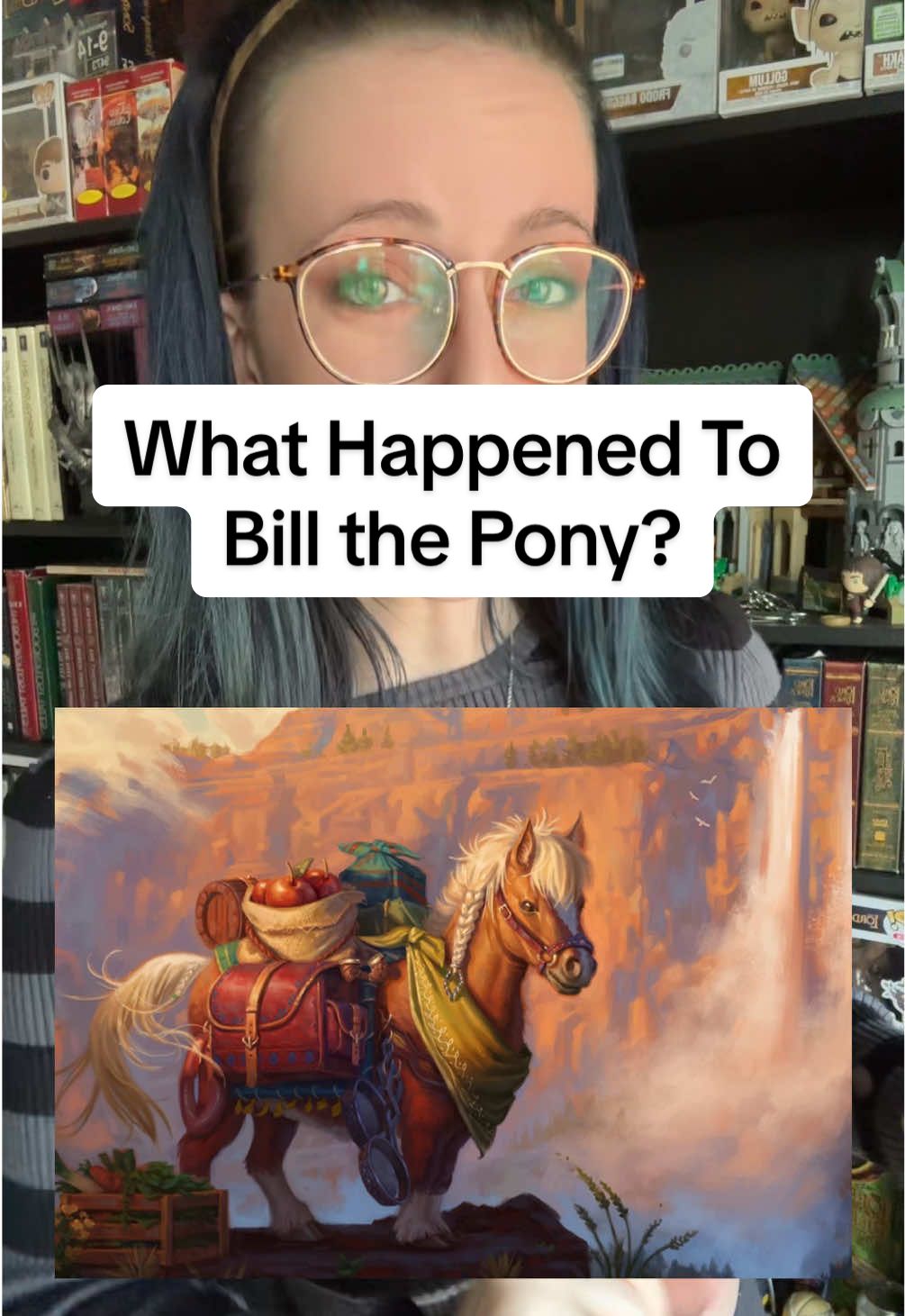 Replying to @mangoes840 what happened to the most trusty steed in all of Middle Earth after he was set loose at the Mines of Moria? Let’s talk about Bill the Pony!  #lotr #lordoftherings #lordoftheringstiktok #lotrtok  
