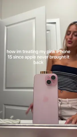 i refuse to upgrade until theres another pink. #iphone #apple #pink #girlhood #fyp 