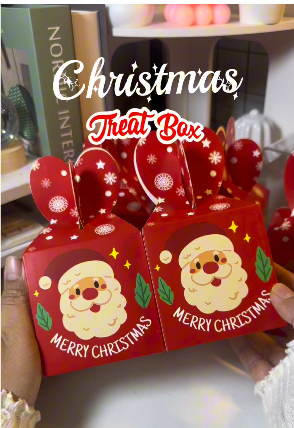Ang mura and ang ganda ng treat box neto for christmas. Lalo na for giveaways!  #christmasgiftideas #christmastiktok #christmasgift #christmas 