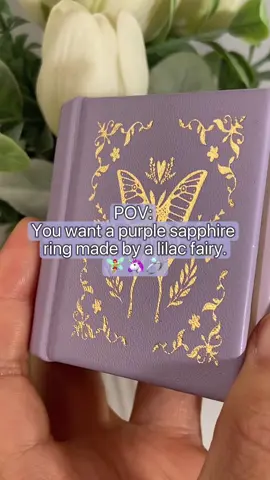 POV: you wanted a ring that feels like twilight in the woods—so you built it. Purple sapphire center, vine & leaf details, your Everlasting. 💜 #NatureInspiredRing #PurpleSapphireRing #leafring #alternativeengagementring #natureinspiredjewelry