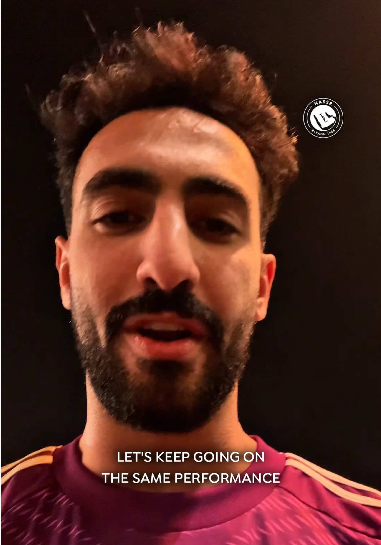 A message from our Saudi star 🇸🇦🗣️ #NassrStateofMind #النصر #alnassr #fyp #foryoupage 
