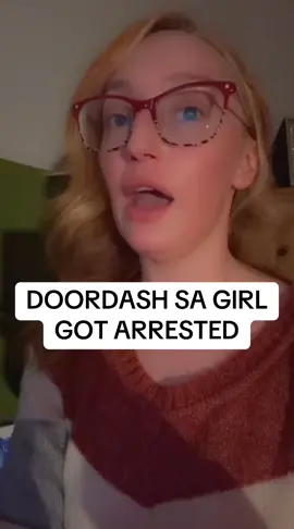 DoorDash SA Girl got arrested 💀 Facing multiple felonies and 8 years…  #men #women #falseallegations 