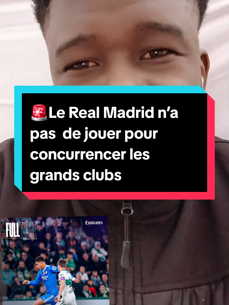 Le Real Madrid n'a pas de joueurs 