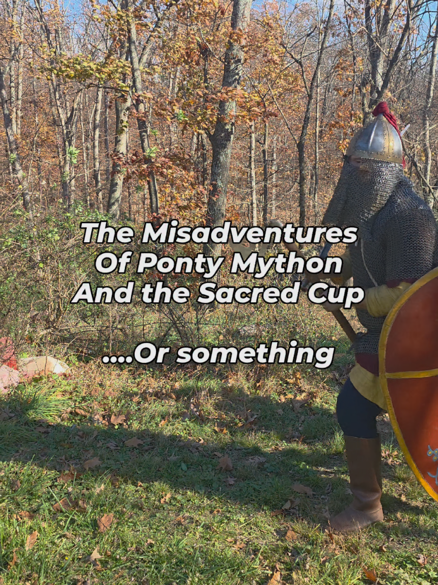 His mother was in fact a hamster.  Featuring: @shroom20215 @alli  #medieval #cosplay #montypython #bannerlord #viking