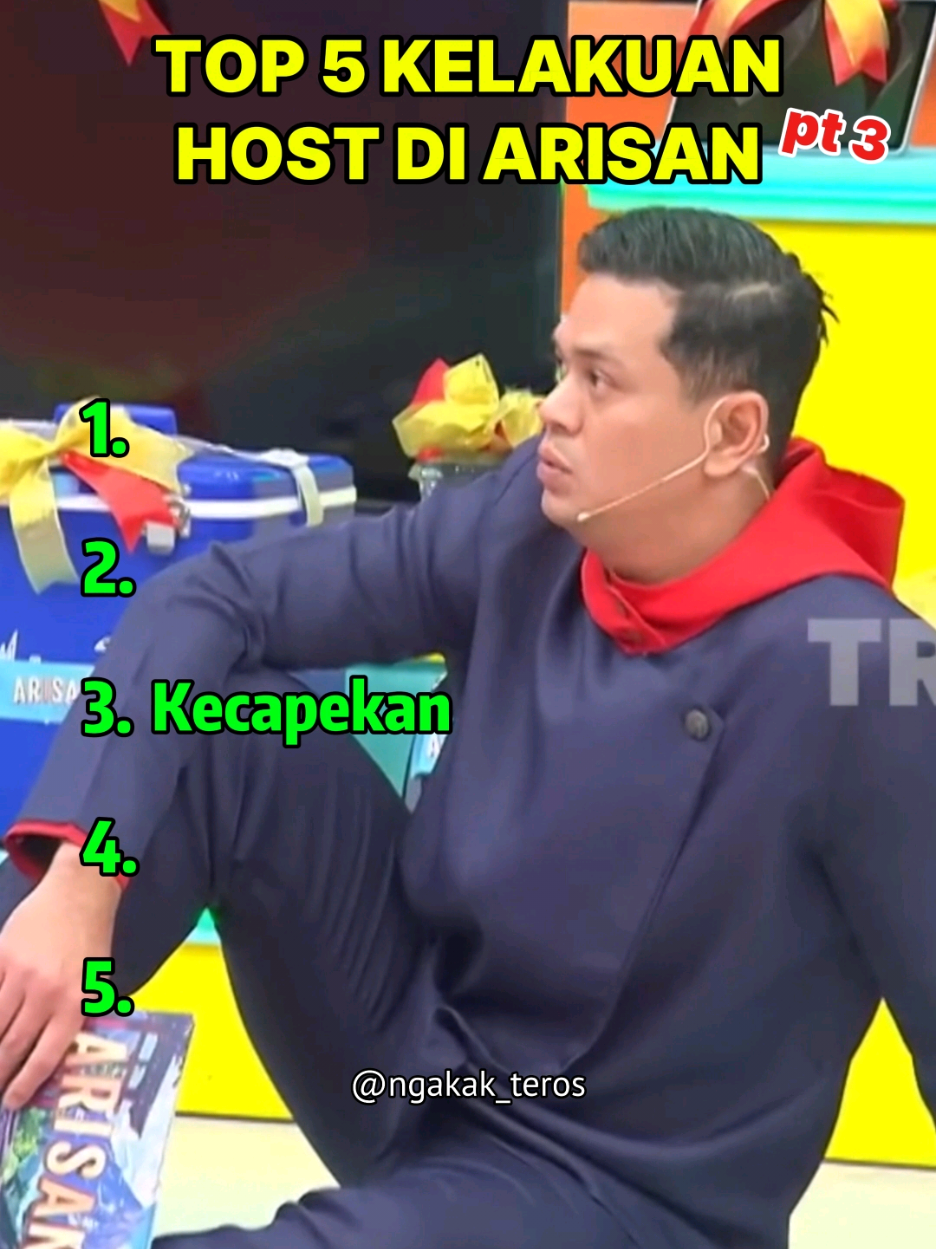 TOP 5 KELAKUAN HOST DI ARISAN pt 3 #arisantrans7 #suryainsomnia 