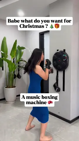 LINK IN BIO 🥊 Such a great Christmas gift for anyone in the house. Kids, adults, everyone loves it 🎶 #boxingmachine #homeworkouts #boxingfans #musicboxingmachine #boxingtraining 
