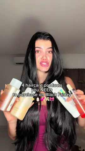 4 haircare products you NEED to purchase on Black Friday 🤭✨🧴💕🎀 ad|products: @Kérastase genesis anti hair-fall serum  @Redken acidic bonding concentrate  @THE OUAI detox shampoo + medium hair shampoo  #HairCareTips #hairhealth #hairgrowth #blackfriday