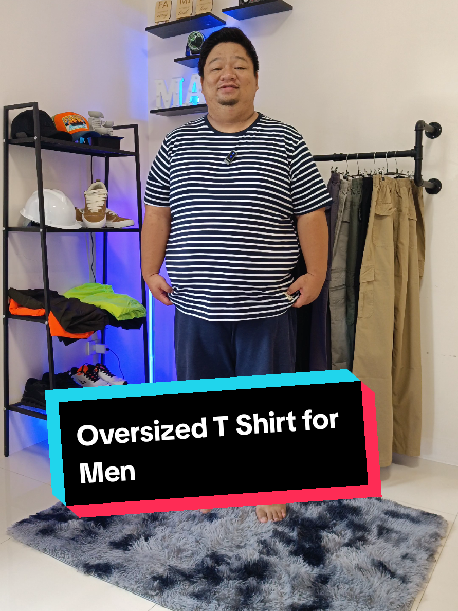 Oversized T Shirt for Men @ZEKE Fashion PH  #OOTD #casualstyle #styleinspo #streetwear #PlainTshirt 