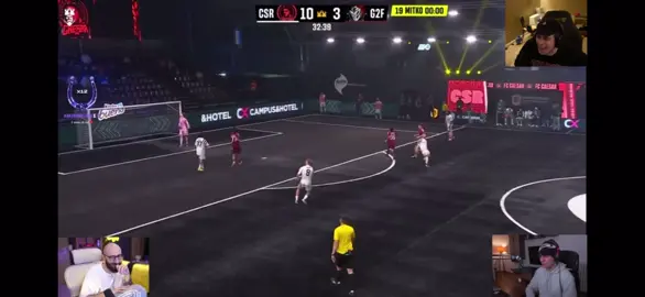 Il re esagera un po’ dopo il tiro di Cutrignelli 🚀🚀🚀 #viral #perte #foruyou #blur #kingsleague 