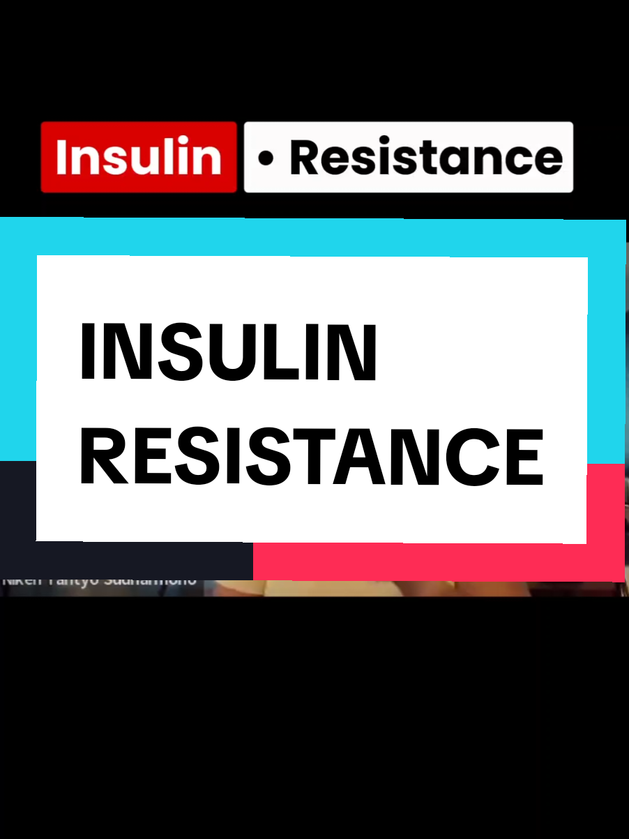 Replying to @annaliese.serlin insulin resistance #insulinresistance #niken #nikentantyosudharmono #functionalmedicine 