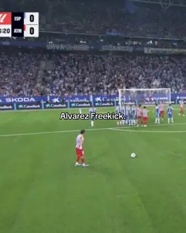 Alvarez Freekick goal 🤯😳 || Clips & Course In Bio || Song name: FASCINDA - SLOWED || #fyp #footballtiktok #alvarez 