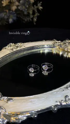 Invisible ring but visible beauty!!!#ysdd_jewelry #s925 #Moissanite #TikTokShopBlackFriday #TikTokShopCyberMonday 
