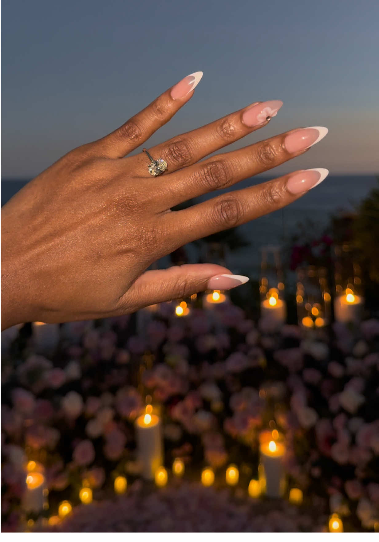 Officially a fiancée 💍🤍 #engagement #bridalera #cabo #atlantabride 