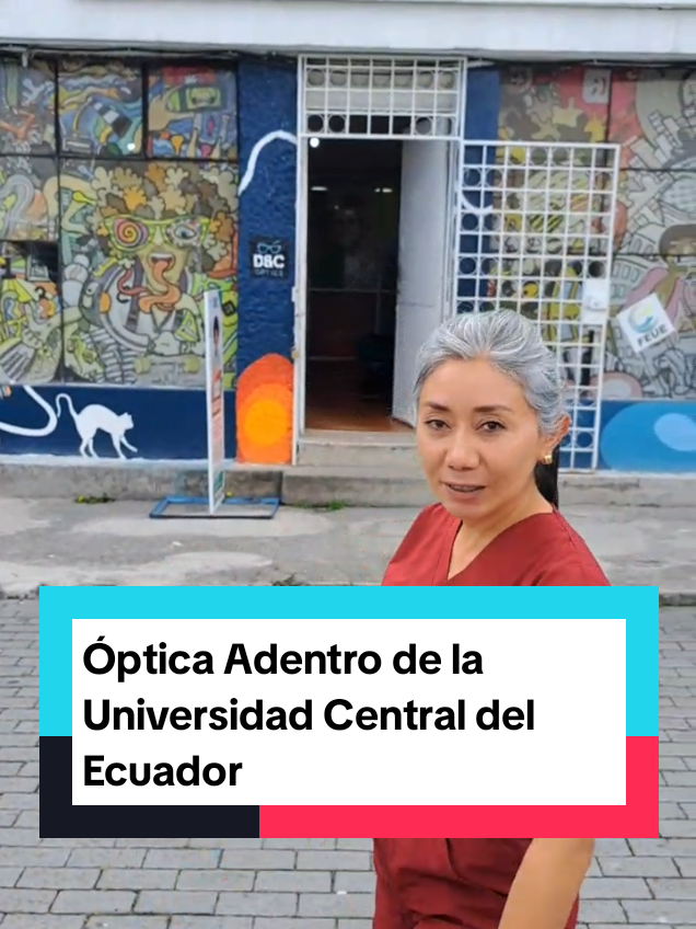Óptica Adentro de la Universidad Central del Ecuador #optica #uce #universidadcentraldelecuador #universidadcentral 