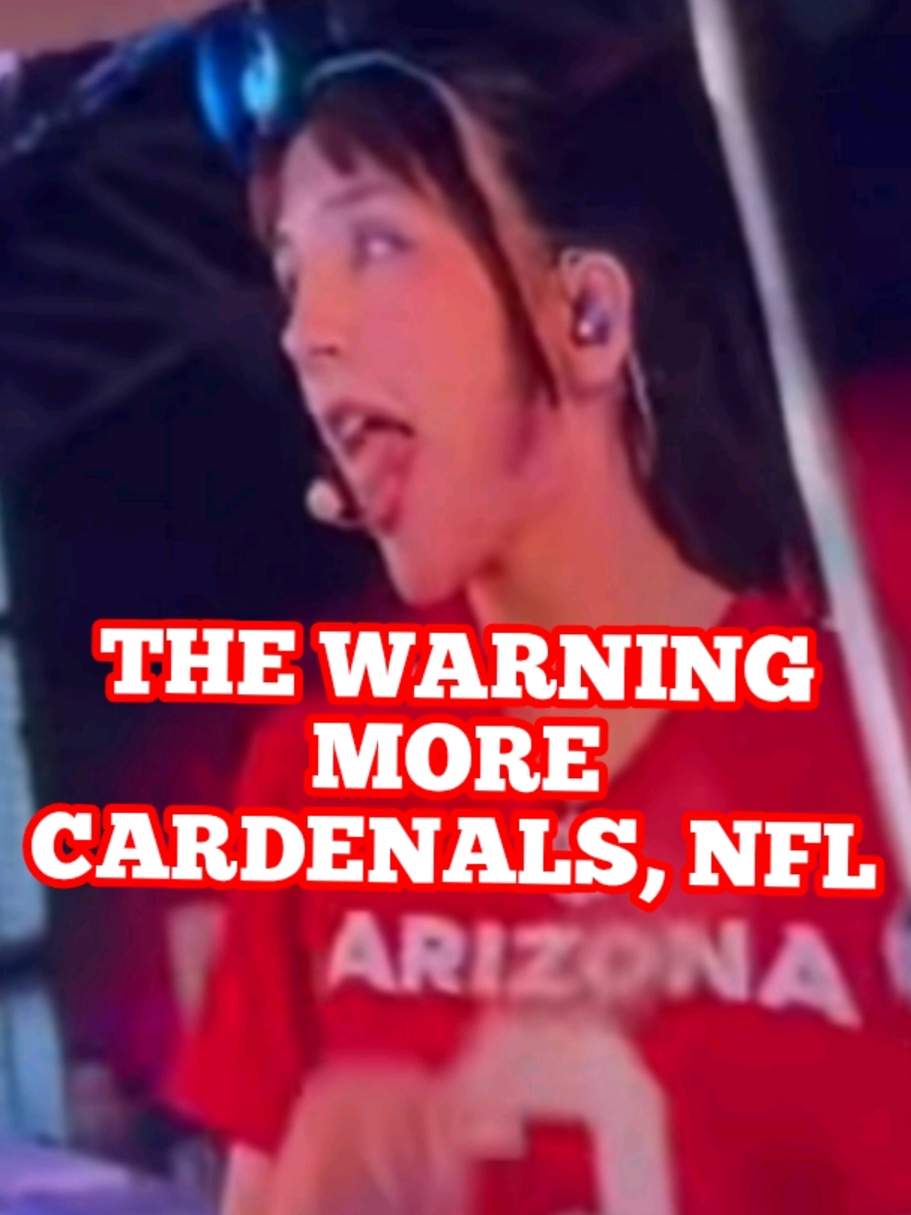 More, Cardinals NFL #thewarning #thewarningrockband #nfl #Cardinals