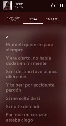 Perdón 💔💔💔 #camilamx #perdón #lovesong #spotify #youtubemusic 