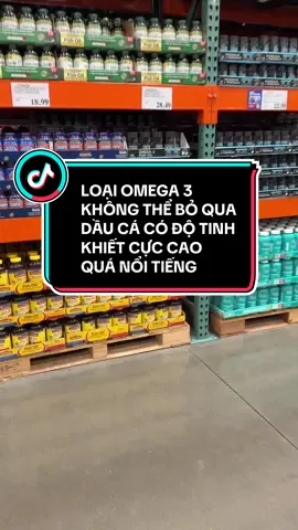 Dầu cá có độ tinh khiết cực kì cao, quá nổi tiếng #omega3 #tpcn #tpcn_bảo_vệ_sức_khoẻ #hangmyxachtaychinhhang #khoedepmoingay 