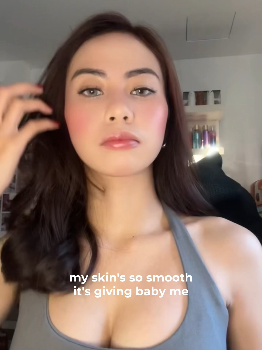 @francincruzz Unbothered and baby smooth #MaybellineTapTapBaby #SuperStayBabyCushion #MaybellinePH