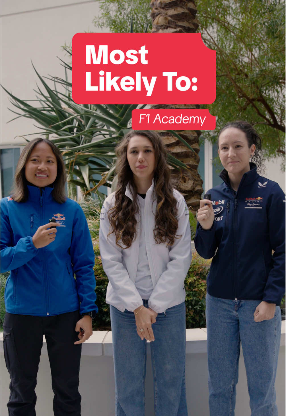 the @Red Bull USA f1 academy drivers are most likely to inspire the next generation of female racers ❤️💙